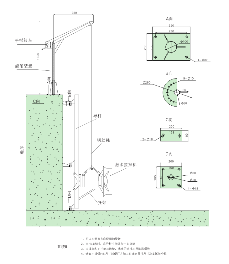 潛水?dāng)嚢铏C(jī) QJB10/12-620/3-480C/S 潛水?dāng)嚢铏C(jī) QJB10/12-620/3-480C/S